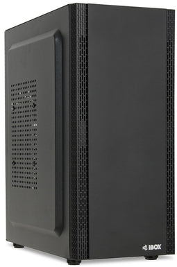 iBox ANTILA 39 - Midi Tower PC - ATX Micro-ATX - Zwart