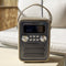 Lenco PDR-051 - Draagbare DAB Radio - FM DAB+ Bluetooth AUX - Taupe