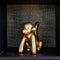 Richmond Decofiguur Monkey Gold 25cm
