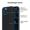 Artwizz TPU Case Backcover - Apple iPhone 13 Pro - Slank en duurzaam - Zwart
