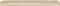 vidaXL - Kussen - voor - een - Ligbed - Beige - 180x40x8 - cm - Oxford - Stof