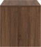 vidaXL - Tv-meubel - 100x40x40 - cm - bewerkt - hout - bruin - eikenkleur