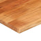 vidaXL - Bureaublad - rechthoek - natuurlijke - rand - 100x80x2,5 - cm - acaciahout