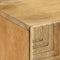 vidaXL - Dressoir - 90x33x75 - cm - massief - mangohout - bruin
