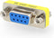 Nedis Seriële Adapter - Adapter - D-SUB 9-Pins Female - D-SUB 9-Pins Female - Vernikkeld - Metaal - Doos