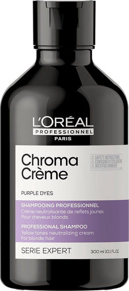 L’Oréal Professionnel SE Chroma Purple Shampoo 300ml - Normale shampoo vrouwen - Voor Alle haartypes