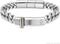 Police Heren-Armband Metaal One Size Zilver 32020915