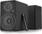 VULKKANO A5 ARC - Boekenplank luidsprekers - 100W RMS - Zwart