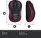 Logitech M185 - Draadloze Muis - 12 maanden batterijduur - Rood