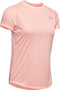 Under Armour Speed Stride SS - Dames Hardloopshirt - Superlicht ademend - Peach Frost