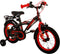 Volare Thombike - Kinderfiets - 14 inch - 2 Handremmen - Zwart Rood