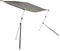 vidaXL - Schaduwdoekset - T-top - 174x205x(115-194) - cm - antracietkleurig
