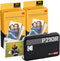 Kodak Mini 2 Retro - Draagbare fotoprinter - 4PASS-technologie - Zwart + 60 Sheets (60 stuks)