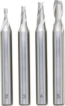Proxxon 24 610 - Set Schachtfrezen 4-dlg DIN327 HSS (PR24610) (4 stuks)