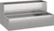 vidaXL - Tuinplanter - 2-niveaus - 100x60x45 - cm - RVS