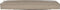vidaXL - Ligbedkussen - voor - Bank - Taupe - 120x40x8 - cm - Oxford - Stof