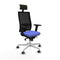 Bureaustoel met hoofdsteun Piqueras y Crespo 2D026G1 Licht Blauw