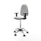 Piqueras y Crespo B1D05RP - Bureaustoel - Hoogteverstelbaar met armleuning - Wit