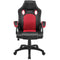 Juskys Montreal - Racing Bureaustoel - Ergonomisch Design - Rood en Zwart