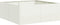 vidaXL - Plantenbak - 80x80x30 - cm - staal - wit