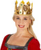 dressforfun - Vrouwenkostuum koningin XXL - Glanzend fluweel - Rood