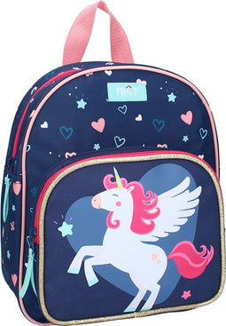 Prêt Stay Silly Rugzak - Blauw - Unicorn