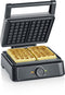 Severin WA 2125 - Belgisch wafelijzer - 1.600 W PFAS-vrije keramische coating - Zwart Inox