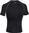 Under Armour HeatGear® Armour Compression Shirt Heren - Korte Mouw - UPF 30+ - Zwart (M)