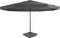 vidaXL - Parasol - met - draagbare - voet - antracietkleurig