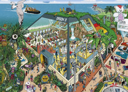 Puzzel Beauty Centre 1000 st. - Heye 30118 - Cartoon - 70 x 50 cm