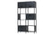 BePureHome Legacy Vakkenkast - Hout/Metaal - Zwart - 220x123x45