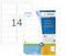 Herma prem. adr.etik. 99,1x38,1 100 vel DIN A4 1400 stuks 4678