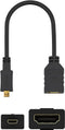 Wentronic 58683 - HDMI Adapter - Vergulde connectoren - Zwart
