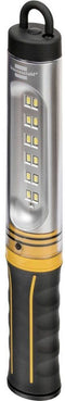 Brennenstuhl LED batterij werkplaatsverlichting / staaflamp 12 SMD-LED (werkplaatslamp met schakelaar, IP54) geel