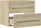vidaXL - Wastafelkast - 60x38,5x48 - cm - spaanplaat - sonoma - eikenkleurig