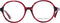 Christian Lacroix CL1122 53159 bril zonder sterke - Dames - Rood