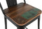 Kruk Home ESPRIT Zwart Hout Metaal 41 x 38 x 96 cm