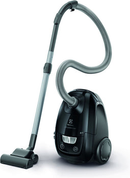 ELECTROLUX EUSC64-EB - Busstofzuiger met zak - 68db stil - 3,5L - XXL straal 12m - parketborstel - Zwart