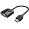 Adapter HDMI naar VGA Vention 42444 Zwart 15 cm