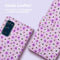 iMoshion Hoesje Geschikt voor Samsung Galaxy S20 FE Hoesje Met Pasjeshouder - iMoshion Design Bookcase smartphone - Meerkleurig / Purple Flowers