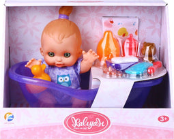 Poppenset met Ligbad