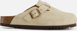 SCHOLL FAE Sue-W-37 - Dames Slippers - Suède - Beige