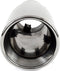 Uitlaat sierstuk RVS - universeel - 204mm - Aansluitdiameter 50-65mm - MT018