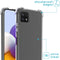 iMoshion Hoesje Geschikt voor Samsung Galaxy A22 (5G) Hoesje Met Koord - iMoshion Backcover met koord - Transparant
