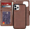 iMoshion Hoesje Geschikt voor iPhone 11 Pro Hoesje Met Pasjeshouder - iMoshion Uitneembare 2-in-1 Bookcase met rits - Bruin