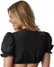 Dressforfun Evi M - Dirndlblouse - Korte mouwen - Ecru