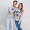 Uniseks Sweater zonder Capuchon Mickey Mouse Grijs - S