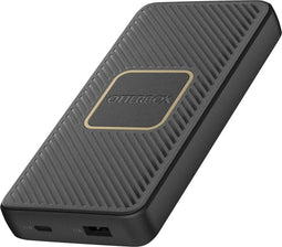 OtterBox Powerbank 10.000 mAh - 18W USB/USB-C PD - Draadloos opladen max. 10W - Zwart