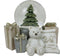 Kerstversiering DKD Home Decor Hars Beer (11 x 9 x 9 cm) (2 Stuks)