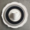 Dutch Rose Loft - Dutch Rose Bord Plat 21 cm Streep Goud